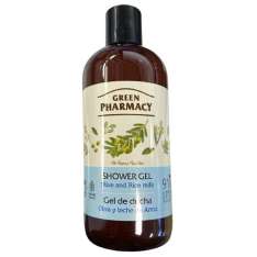 Green Pharmacy Rice Milk and Olive Bath Gel 500ml