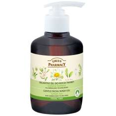 Green Pharmacy Gel de lavagem facial suave com chá verde | Peles Mistas e Oleosas 270 ml.