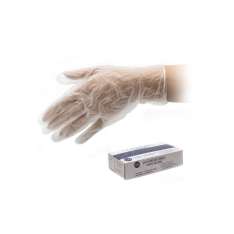 Luvas de vinil pequenas 100 unidades