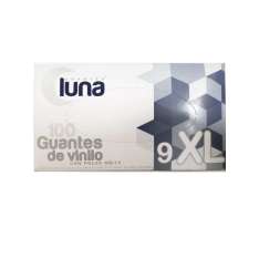 Luvas de vinil com pó XL 100 unidades