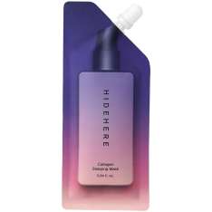 HIDEHERE Collagen Sleeping Hidratante Máscara Facial Noturna Leave-In com Colágeno 25ml
