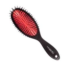 Pincel de fole grande preto e vermelho Hysoki