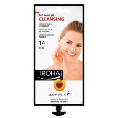 Gel esfoliante de limpeza facial Iroha Nature Apricot 25g
