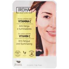 Iroha Nature Patches Antifadiga e Iluminadores com Vitamina C, Pepino e Ácido Hialurônico