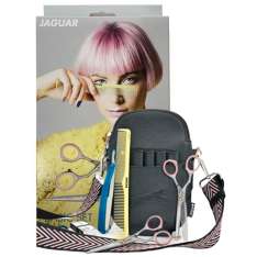 Conjunto de tesouras básicas para canhotos Jaguar Good Vibes 5,75" + 5,25"