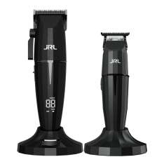JRL Kit Onyx Máquina de Corte Profissional FF2020C-B + Máquina de Retoque Profissional 2020T-B