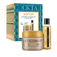 Kativa Pack Cocktail Tratamento Capilar Coco e Argan