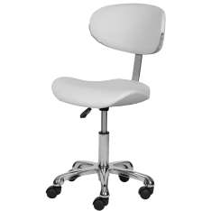 Banqueta profissional Keisy com encosto ergonômico 50x58cm