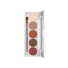Paleta de sombras Kryolan 5 cores - Casablanca