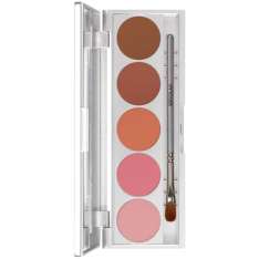 Paleta de sombras Kryolan 5 cores - Florença
