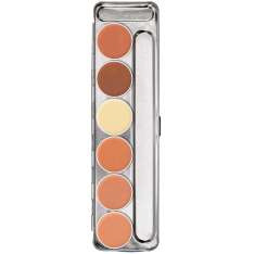 Kryolan Ultra Foundation 6 paleta de cores