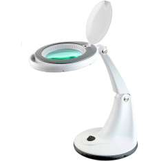 Candeeiro de mesa com lupa e led | Ardha