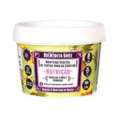 Lola Cosmetics Be(M)dita Ghee Máscara Nutritiva para Cabelos Porosos e Finos 100g