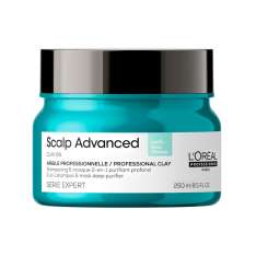 LÓreal Scalp Advanced Argila Purificante 2 em 1 Cabelos Oleosos 250ml