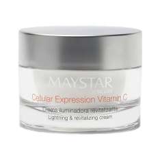 Creme revitalizante e iluminador Maystar Cellular Expression com vitamina C 50ml
