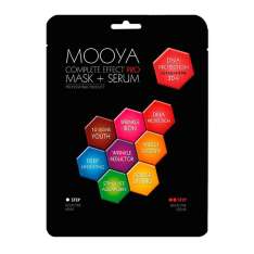 Máscara Mooya + Serum PRO protegendo DNA com astaxantina