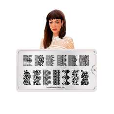 Placa de design de unhas estampadas MoYou Nina No. 4