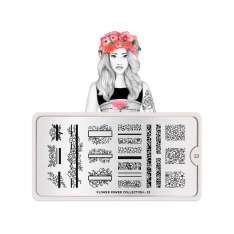 De design de flower power de MoYou Pratos | Flores Silvestres nr. 2,3