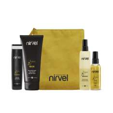 Nirvel Argan Beauty Bag Kit completo de nutrição capilar