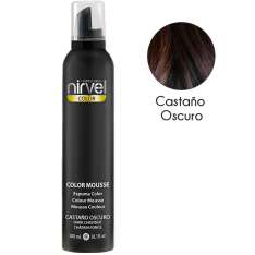 Nirvel Color Foam 300ml Marrom Escuro