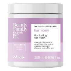 Máscara Iluminadora Nook Beauty Family Harmony para Cabelos Secos 250ml