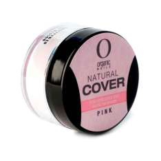 Organic Nails Natural Cover Pó Acrílico Sólido Rosa 14 g