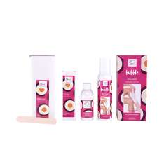 Perfect Beauty Bubble Wax Kit de Cera Deplitaoria Spray 150ml + Tnt 50uds + Espátulas 25 uds + Aceite 100ml
