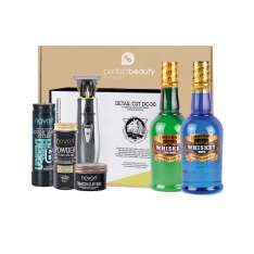 Kit de beleza perfeito para ele com máquina de retoque e produtos de beleza