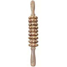 Pollié Rodillo de 9 Ruedas Reductor y Anticelulítico para Maderoterapia