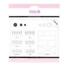 Capa de unhas antiderrapante Pollié 15x18cm