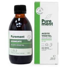 Purê de óleo vegetal de abacate orgânico 250 ml