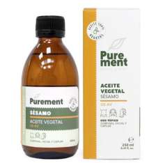 Óleo Vegetal de Gergelim Puramente Orgânico 250ml