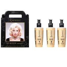 Raywell Kit Botox Hairgold. Kit de volume de cabelo