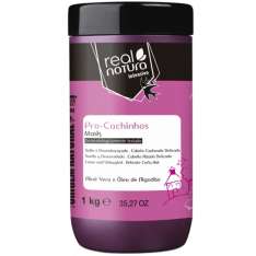 Real Natura Pro-Cachinhos Máscara Nutritiva e Suavizante Sem Sal Infantil 1kg