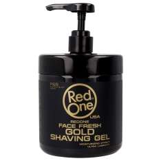 Red One Face Fresh Gold Gel de Barbear Transparente e Hidratante 1L