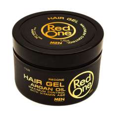 Gel de cabelo Red One com óleo de argan e fixação extra forte, 450ml
