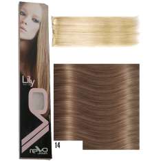 Extensões Revo com grampo de cabelo tingido reto 50/55 cm 100 gr