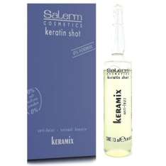 Salerm Cosmetics Keratin Shot Ampola de Queratina para Tratamento de Alisamento 13ml