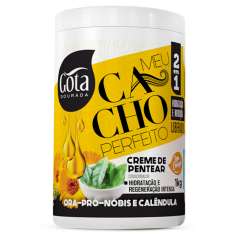 Salon Line Gota Dourada Creme Modelador Para Cachos com Calêndula 1KG