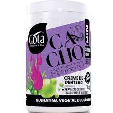 Salon Line Gota Dourada Creme Modelador para Cachos com Queratina Vegetal e Colágeno 1KG