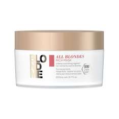Máscara Schwarzkopf Loira All Blondes Enriquecida Para Cabelo Loiro Danificado 200ml
