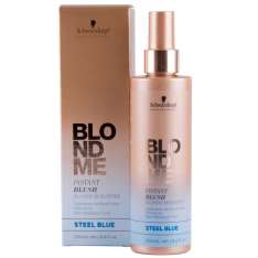 Schwarzkopf Blondme Instant Blush Blonde Beautifier Azul Aço 250ml