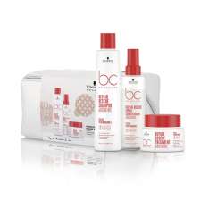 Schwarzkopf Bonacure Repair Rescue Gift Pack Shampoo + máscara + spray condicionador para cabelos danificados
