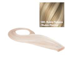 Extensões de fita adesiva invisível Seiseta Tape In 40/45 cm 6 unidades 140. Loiro Tabaco/Loiro Platinado