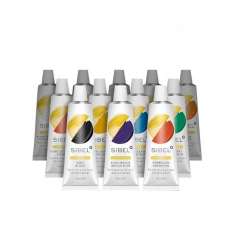 Kit de pintura acrílica Sibel Artist para Nail Art 12u x 12ml