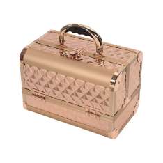 Sibel Beauty Case Estojo de maquiagem em ouro rosa