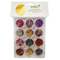 Sibel Bling Bling Nail Art Decoração