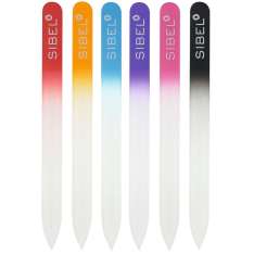 Lima de unhas de vidro Sibel com estojo