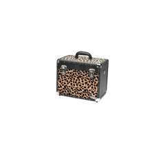 Sibel Suitcase Croco Leopard