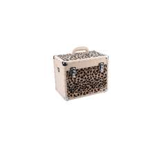 Sibel Suitcase Croco Leopard